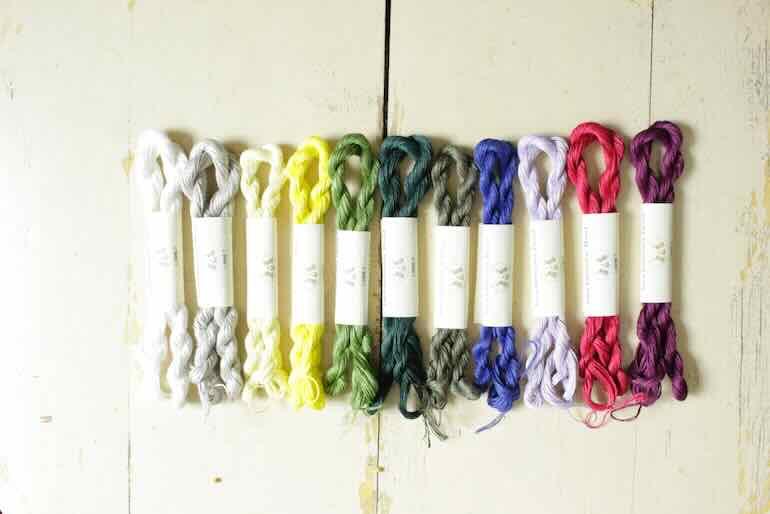 リネン刺繍糸